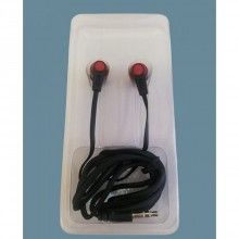 Casti audio SIKS® stereo, cu fir 1m, pure bass, Audio jack, negru Casti audio SIKS® stereo, cu fir 1m, pure bass, Audio jack, negru