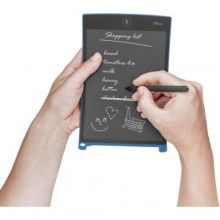 Tableta grafica SIKS® 8,5 inch, ideala pentru note, schite si mesaje fara hartie, negru/ albastru