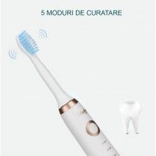 Periuta de dinti EDAR® electrica, 3 capete de schimb, curatare eficienta