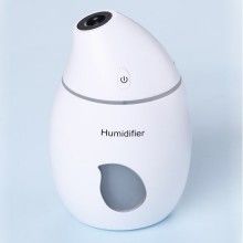 Difuzor aroma EDAR® umidificator, forma mango, silentios, cu cablu USB, alb, 160 ml