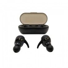 Casti Bluetooth SIKS® Bluetooth 5.0 Wireless, HIFI stereo, KD02, negre