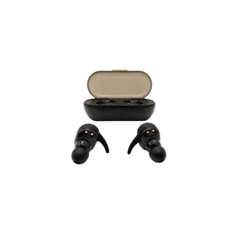 Casti Bluetooth SIKS® Bluetooth 5.0 Wireless, HIFI stereo, KD02, negre