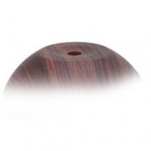 Umidificator rotund EDAR® pentru aromaterapie, difuzor ulei esential, culoare lemn deschis, 300 ml
