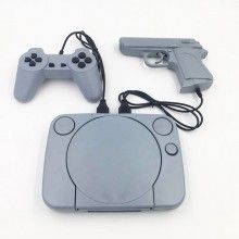 Consola de jocuri SIKS® video retro, 2 x controller, 1 x pistol, 16 jocuri