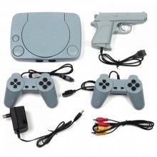 Consola de jocuri SIKS® video retro, 2 x controller, 1 x pistol, 16 jocuri
