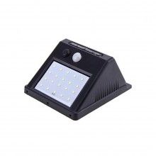 Lampa exterior SIKS® cu incarcare solara, 20 LED-uri , cu senzor de miscare,neagra Lampa exterior SIKS® cu incarcare solara, 20 LED-uri , cu senzor de miscare,neagra