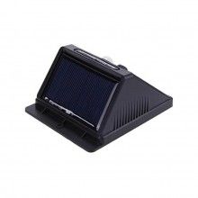 Lampa exterior SIKS® cu incarcare solara, 20 LED-uri , cu senzor de miscare,neagra Lampa exterior SIKS® cu incarcare solara, 20 LED-uri , cu senzor de miscare,neagra