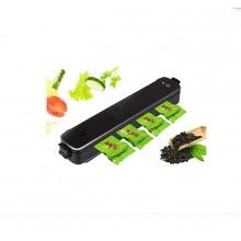 Aparat vidat EDAR® cu vacuum, pentru sigilat mancare, pungi, electric, portabil, negru