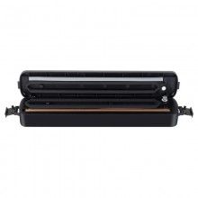Aparat vidat EDAR® cu vacuum, pentru sigilat mancare, pungi, electric, portabil, negru