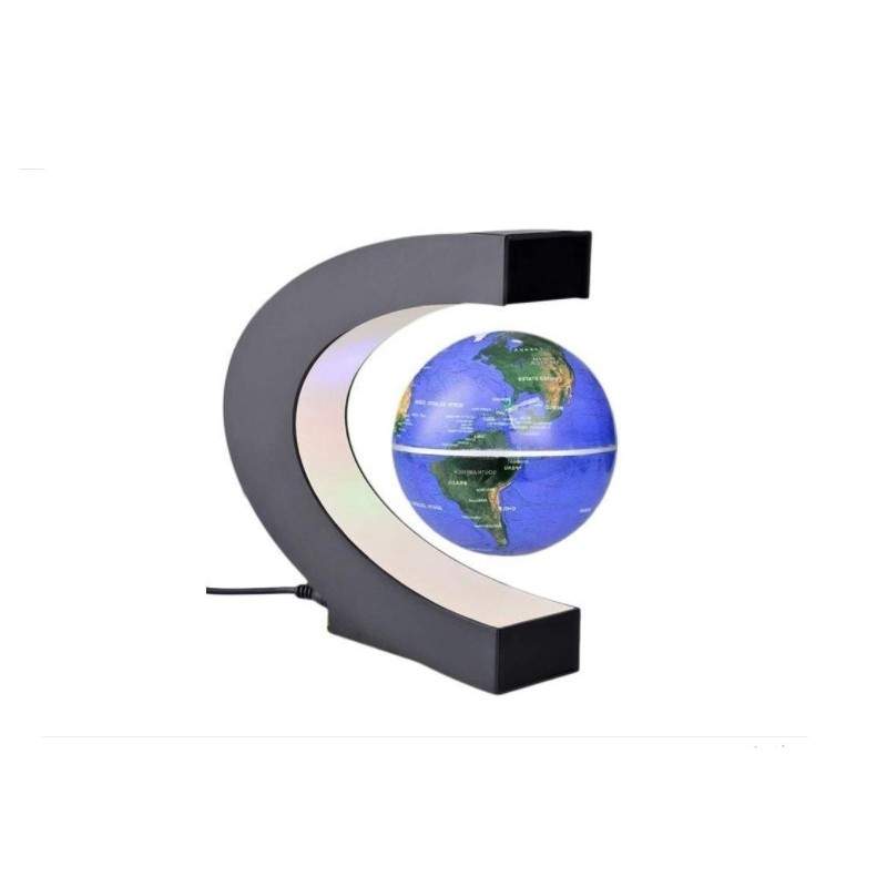 Glob magnetic levitant EDAR® rotatie automata, glob pamantesc, lumini led Glob magnetic levitant EDAR® rotatie automata, glob pamantesc, lumini led