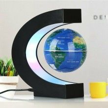 Glob magnetic levitant EDAR® rotatie automata, glob pamantesc, lumini led Glob magnetic levitant EDAR® rotatie automata, glob pamantesc, lumini led