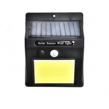 Lampa LED SIKS® cu incarcare solara, patrata, cu iluminare COB