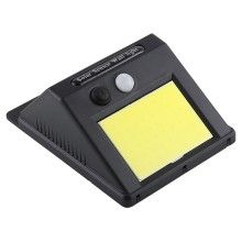 Lampa LED SIKS® cu incarcare solara, patrata, cu iluminare COB