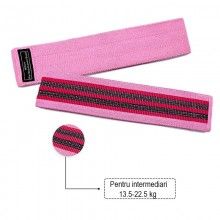 Set 3 benzi elastice EDAR® pentru fitness, 3 niveluri de rezistenta