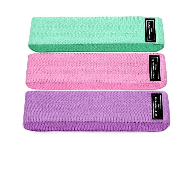 Set SIKS® 3 benzi pentru fitness, elastice, 3 nivele