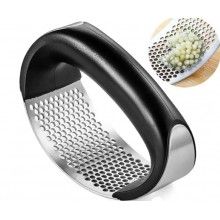 Presa usturoi SIKS® manuala, curbata, maner ergonomic, inox Presa usturoi SIKS® manuala, curbata, maner ergonomic, inox