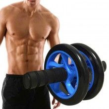 Roata fitness SIKS® pentru abdomene, muschi, aparat exercitii, maner spuma Roata fitness SIKS® pentru abdomene, muschi, aparat exercitii, maner spuma