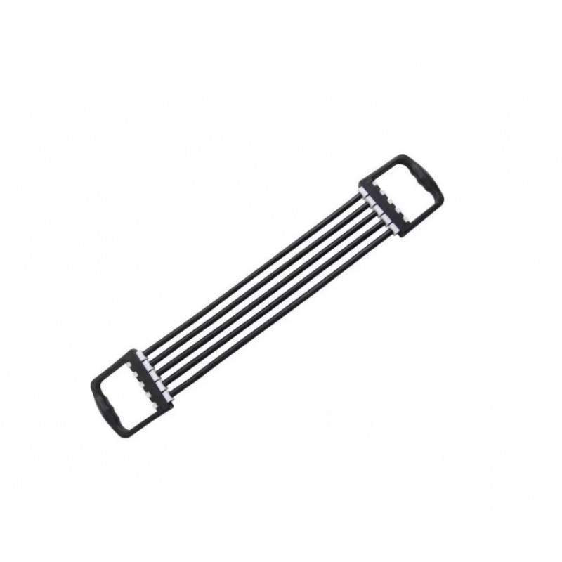 Extensor SIKS® cu 5 corzi, pentru fitness, antrenamente, cauciuc, negru Extensor SIKS® cu 5 corzi, pentru fitness, antrenamente, cauciuc, negru