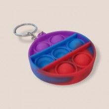 Jucarie antistres EDAR® tip breloc forma cerc multicolor