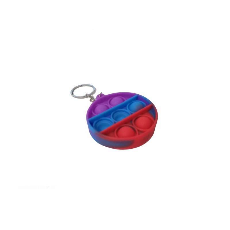 Jucarie antistres EDAR® tip breloc forma cerc multicolor Jucarie antistres EDAR® tip breloc forma cerc multicolor