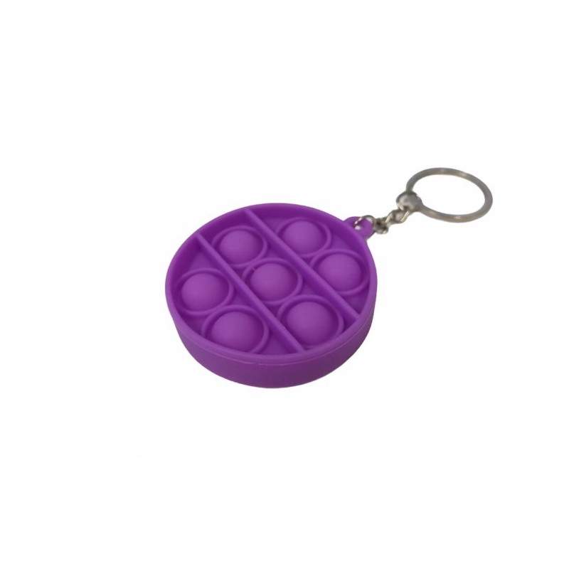 Jucarie SIKS® antistres tip breloc, forma cerc, jucarie senzoriala pentru copii si adulti Jucarie SIKS® antistres tip breloc, forma cerc, jucarie senzoriala pentru copii si adulti
