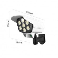 Camera de supraveghere EDAR® falsa, senzor de miscare, incarcare solara