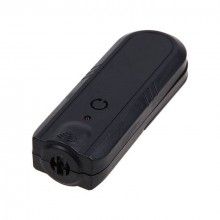 Mini aparat SIKS® portabil impotriva cainilor agresivi, cu lanterna, negru