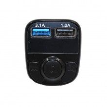 Car kit SIKS® X2202, incarcare rapida, dual USB, negru