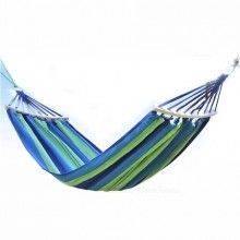 Hamac SIKS® cu bare din lemn, multicolor, 195 X 85 Cm, sac de depozitare Hamac SIKS® cu bare din lemn, multicolor, 195 X 85 Cm, sac de depozitare