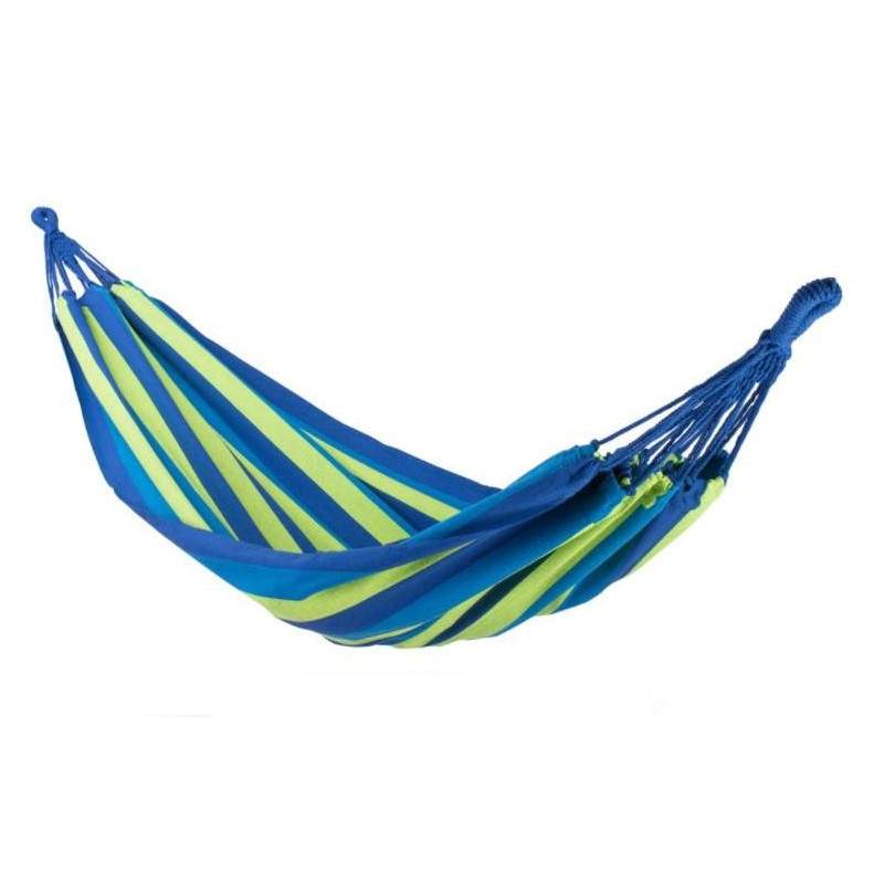Hamac SIKS® dimensiune 190x75, max 120 kg, multicolor albastru