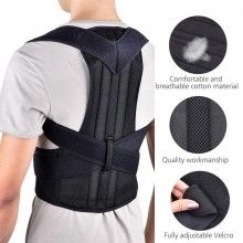 Suport SIKS® corector pentru spate, negru, marimea 2XL