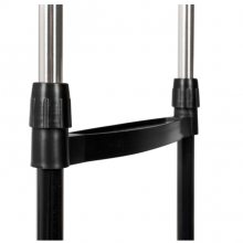 Suport de haine SIKS® dublu, reglabil, mobil, cadru metalic, inaltime maxima 136cm, maxim 30 kg, negru Suport de haine SIKS® dublu, reglabil, mobil, cadru metalic, inaltime maxima 136cm, maxim 30 kg, negru