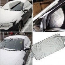 Parasolar auto SIKS® impotriva razelor UV, fixare prin ventuze, 147x70 cm