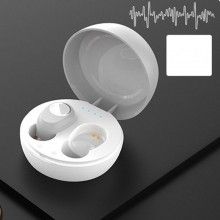Casti SIKS® LB-10 Touch Control TWS, Bluetooth, Wireless, Stereo, Handsfree, 350 mAh, Alb