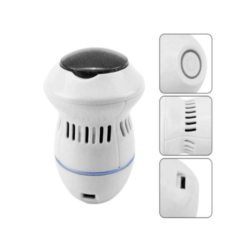 Aparat pentru calcaie SIKS®, 2 viteze, incarcare USB, design ergonomic Aparat pentru calcaie SIKS®, 2 viteze, incarcare USB, design ergonomic