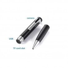 Pix spion SIKS® cu camera foto video incorporata, microfon incorporat, culoare negru-argintiu Pix spion SIKS® cu camera foto video incorporata, microfon incorporat, culoare negru-argintiu