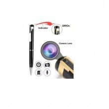Pix spion SIKS® cu camera foto video incorporata, microfon incorporat, culoare negru-argintiu Pix spion SIKS® cu camera foto video incorporata, microfon incorporat, culoare negru-argintiu