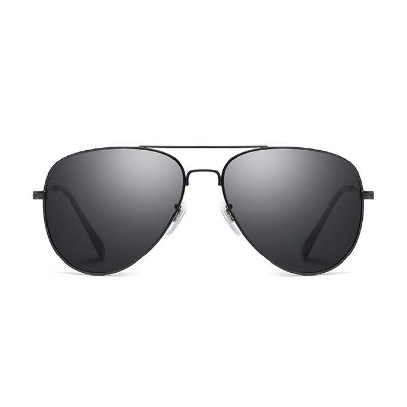 Ochelari SIKS® pentru condus ziua, cu rama metalica, lentile negre Ochelari SIKS® pentru condus ziua, cu rama metalica, lentile negre
