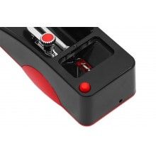 Masina electrica SIKS® de facut tigari, 3W, negru cu rosu, GR1200