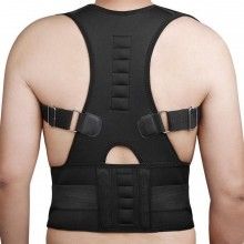 Corector SIKS® postura spate, marimea M, negru