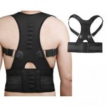 Corector SIKS® postura spate, marimea XL, negru