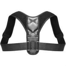 Corset corector SIKS® pentru indreptarea coloanei, negru, confortabil, pentru utilizare zilnica, marime universala Corset corector SIKS® pentru indreptarea coloanei, negru, confortabil, pentru utilizare zilnica, marime universala