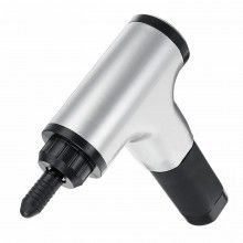Aparat de masaj SIKS® cu vibromasaj HF 280, 24W, 4 capete interschimbabile, 6 trepte de viteza, Gri/Negru Aparat de masaj SIKS® cu vibromasaj HF 280, 24W, 4 capete interschimbabile, 6 trepte de viteza, Gri/Negru