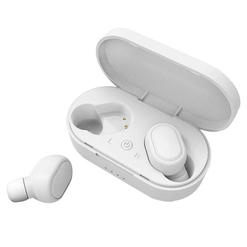 Casti bluetooth SIKS® TWSM1, alb, 5.1