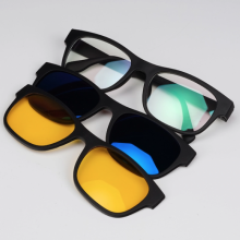 Ochelari de soare magnetici cu toc SIKS®, rama neagra Ochelari de soare magnetici cu toc SIKS®, rama neagra