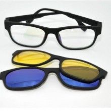 Ochelari de soare magnetici cu toc SIKS®, rama neagra Ochelari de soare magnetici cu toc SIKS®, rama neagra