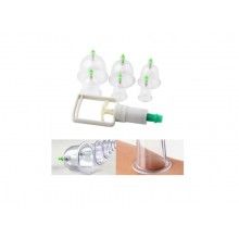 Aparat vacuum SIKS® pentru terapie cu 12 ventuze medicinale, manual