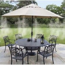 Sistem racire SIKS® pentru terasa, prin pulverizare, 20 m, potrivit pentru restaurant/casa