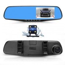 Camera auto SIKS® video, full hd, oglinda retrovizoare, cablu de conectare, 2 camere Camera auto SIKS® video, full hd, oglinda retrovizoare, cablu de conectare, 2 camere