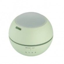 Umidificator SIKS® ultrasunete, proiectie lumini multicolore, difuzor aroma, verde